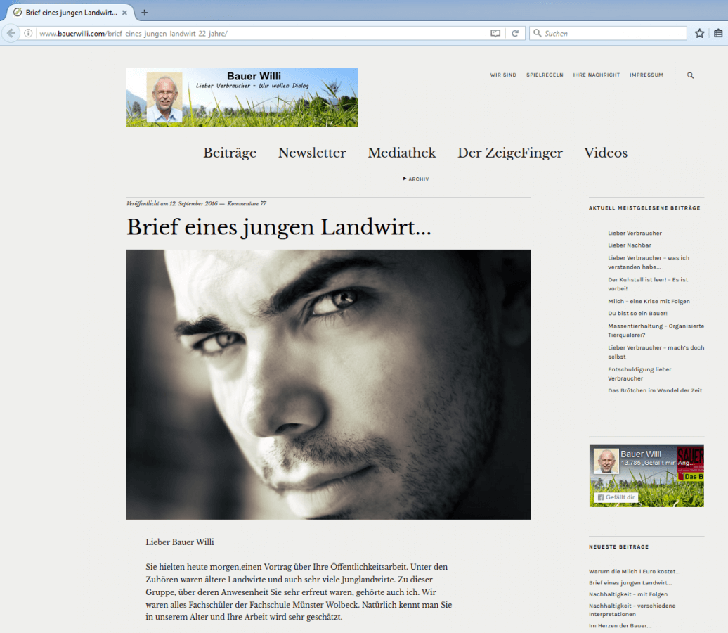 Dialog, Jasper, Bauer Willi